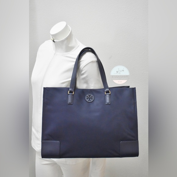 NWT TORY BURCH ELLA NYLON TOTE BAG - Picture 2 of 8